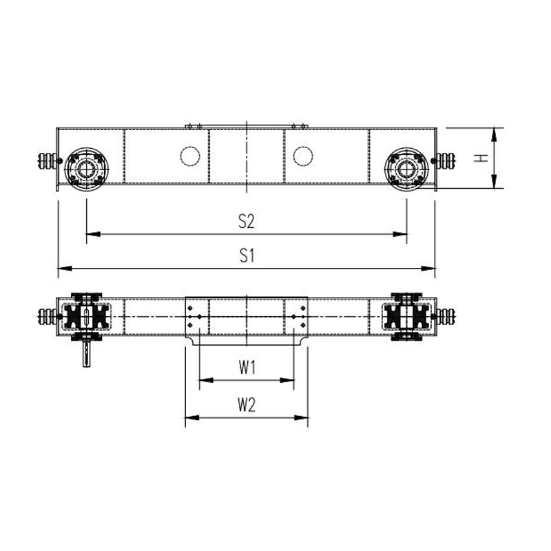 Carro final de grúa