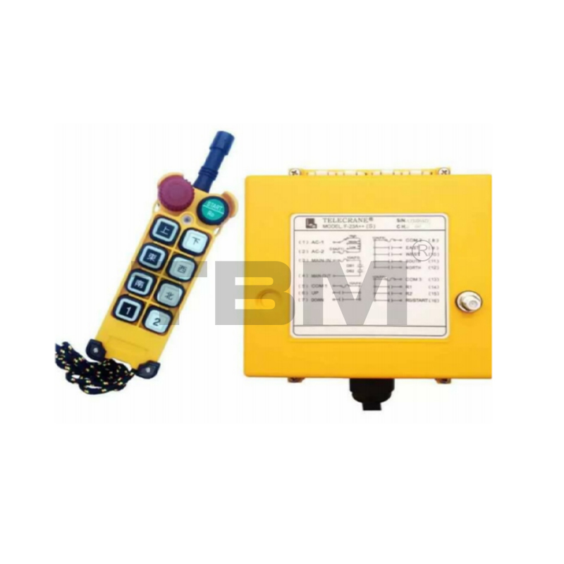 Control remoto inalámbrico de grúa